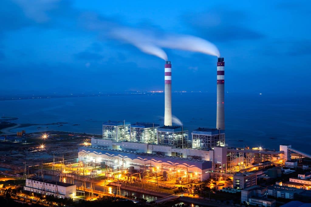 A power plant in the US